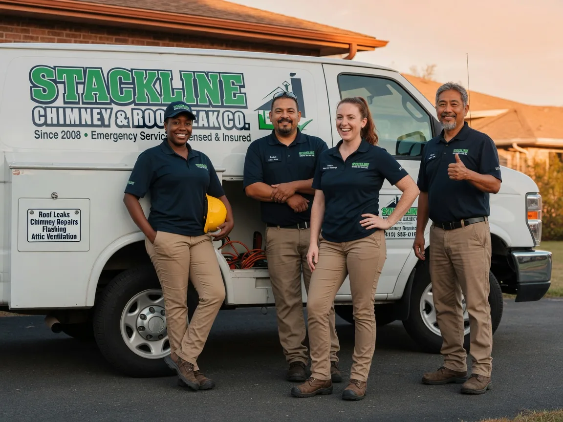 Chimney flashing repair company in Cedar Hill, MO